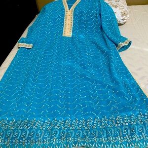 COPY - Pakistani 3 piece (kurta ,pant,dupatta )Shalwar kameez fully embroidered